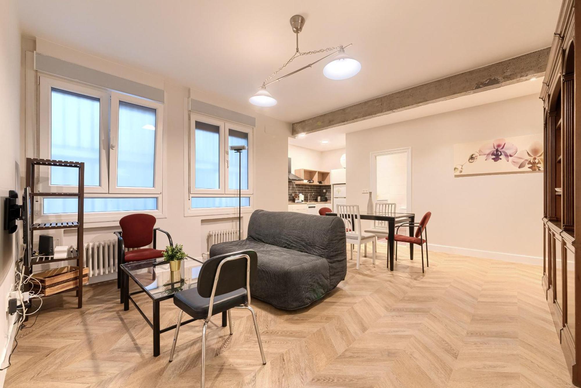 Euskalduna, Vivienda Turistica Moderna Y Renovado 毕尔巴鄂 外观 照片