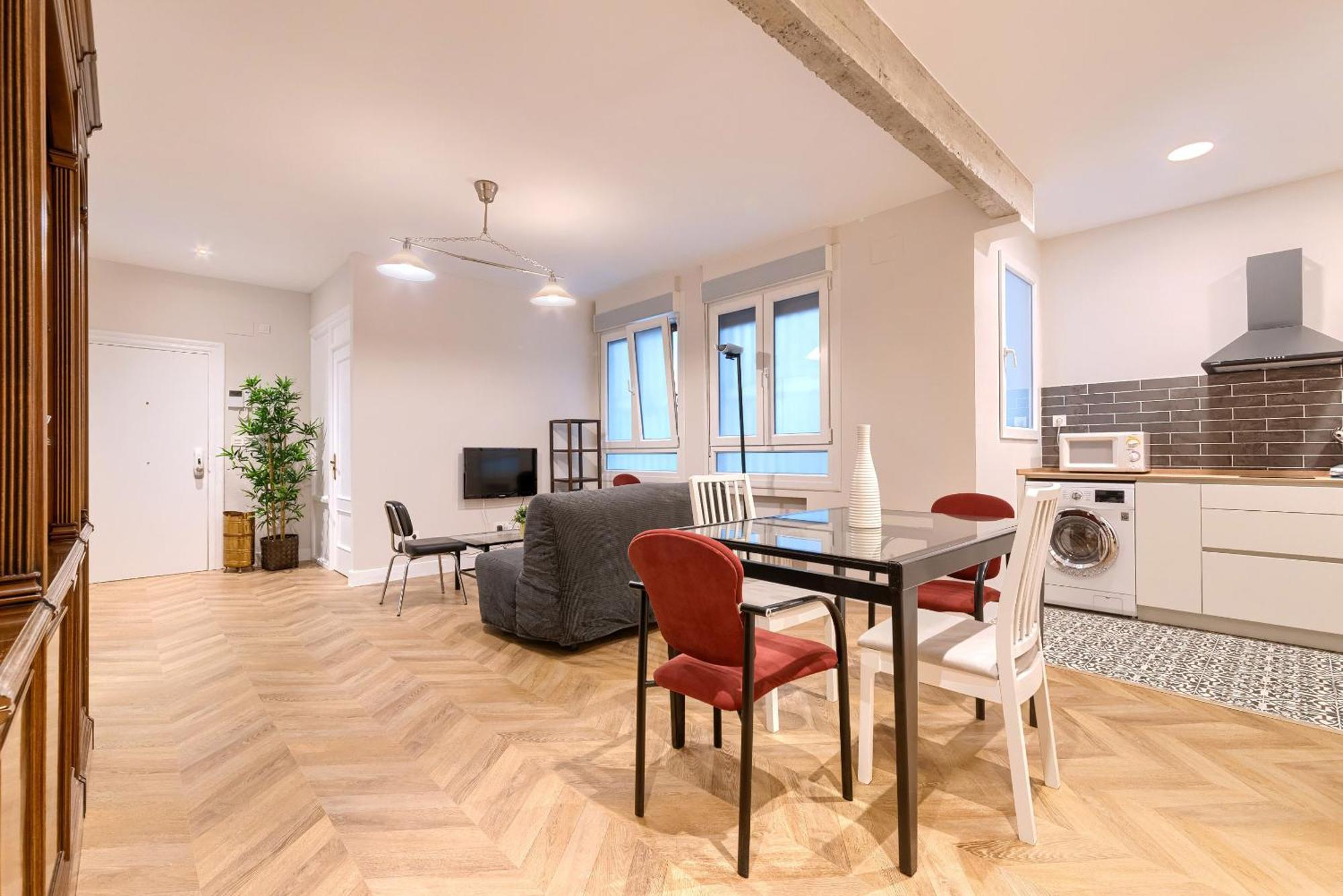 Euskalduna, Vivienda Turistica Moderna Y Renovado 毕尔巴鄂 外观 照片